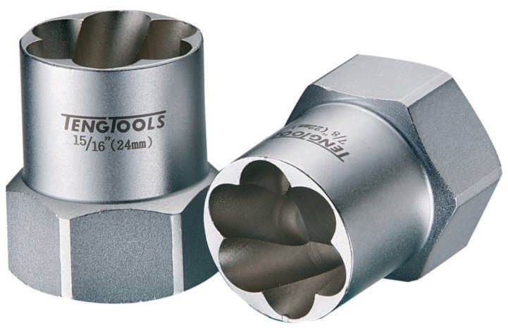 Sekskantet Udtrækker Med   8â    -fatning  Teng Tools St38306   St38122