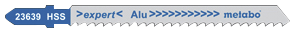 Stiksavklinge Til Alu 74mm Hss   0mm Pk