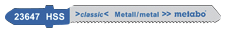 Stiksavklinge Til Metal 51mm Hss   2mm Pk