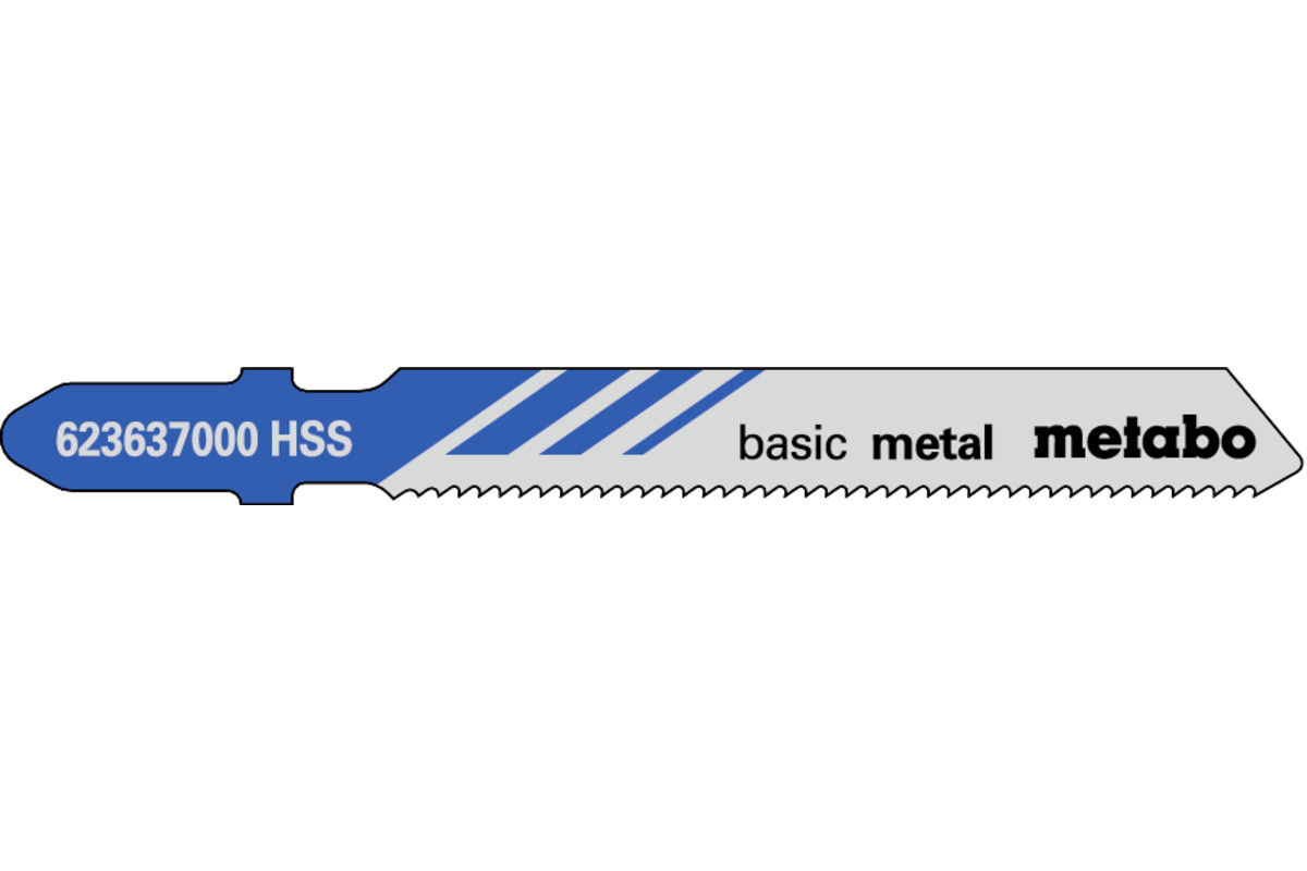 Stiksavklinge Til Metal 106mm Hss   2mm Pk