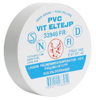 Tejp El 33946 Fr 19mmx20m Vit