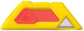 Trapez Knivblad Afrundet Spids Ubs-10  59x19 Mm  10 Stk