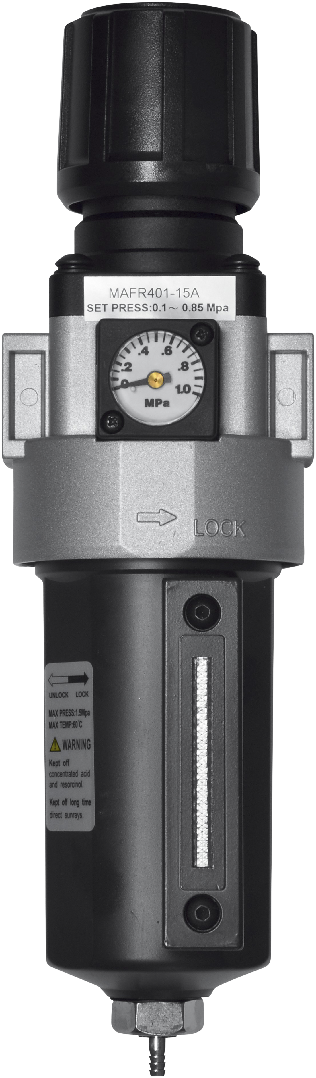 Trykluft Luftfilter Regulator Bp254