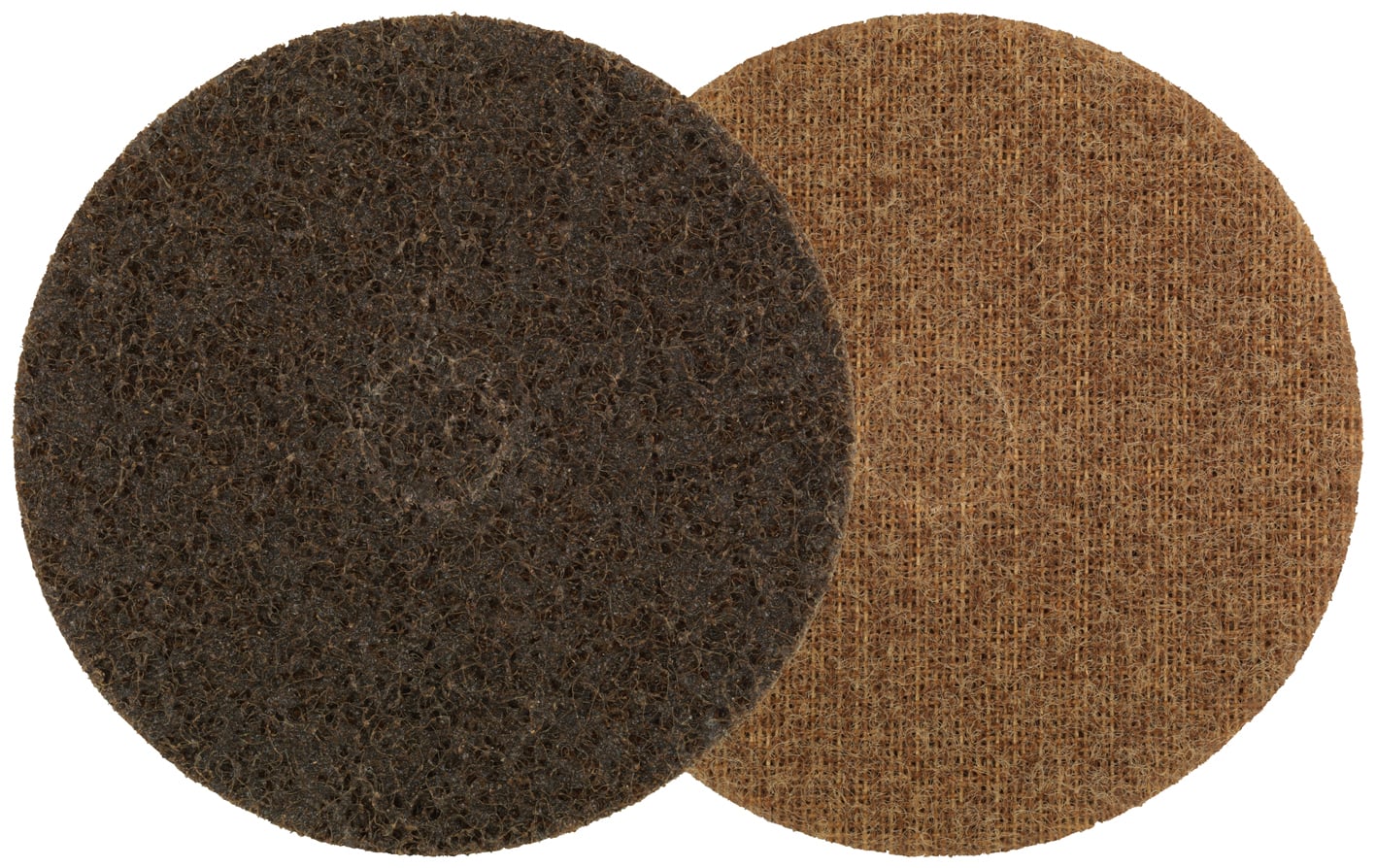 Vliesrondel Scm 125ã 22mm Brun Grov
