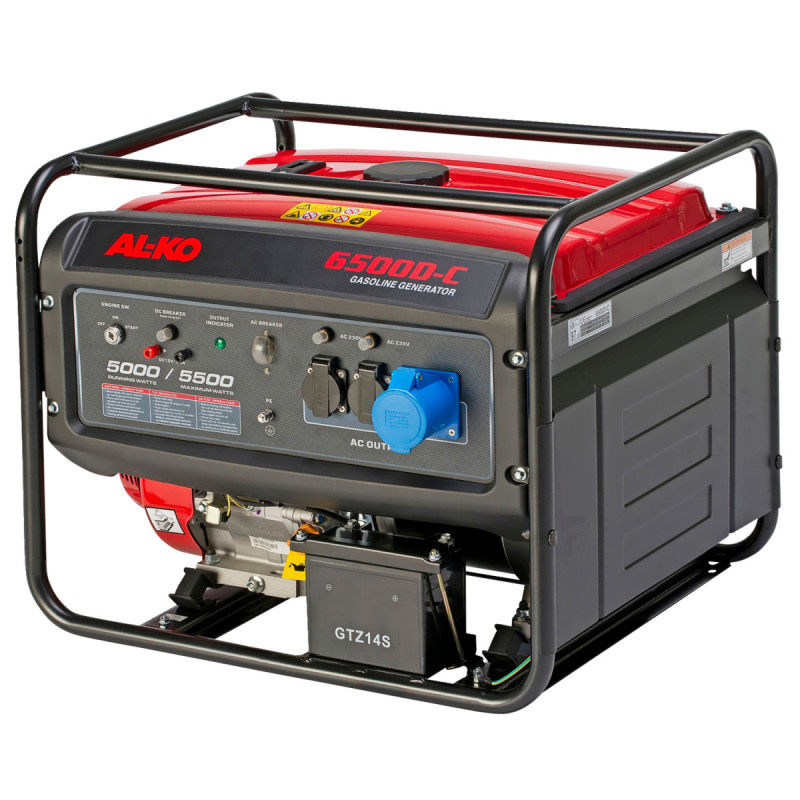 Al-ko Generator 6500d-   -takt   389 Ccm   Max  Effekt     Kw