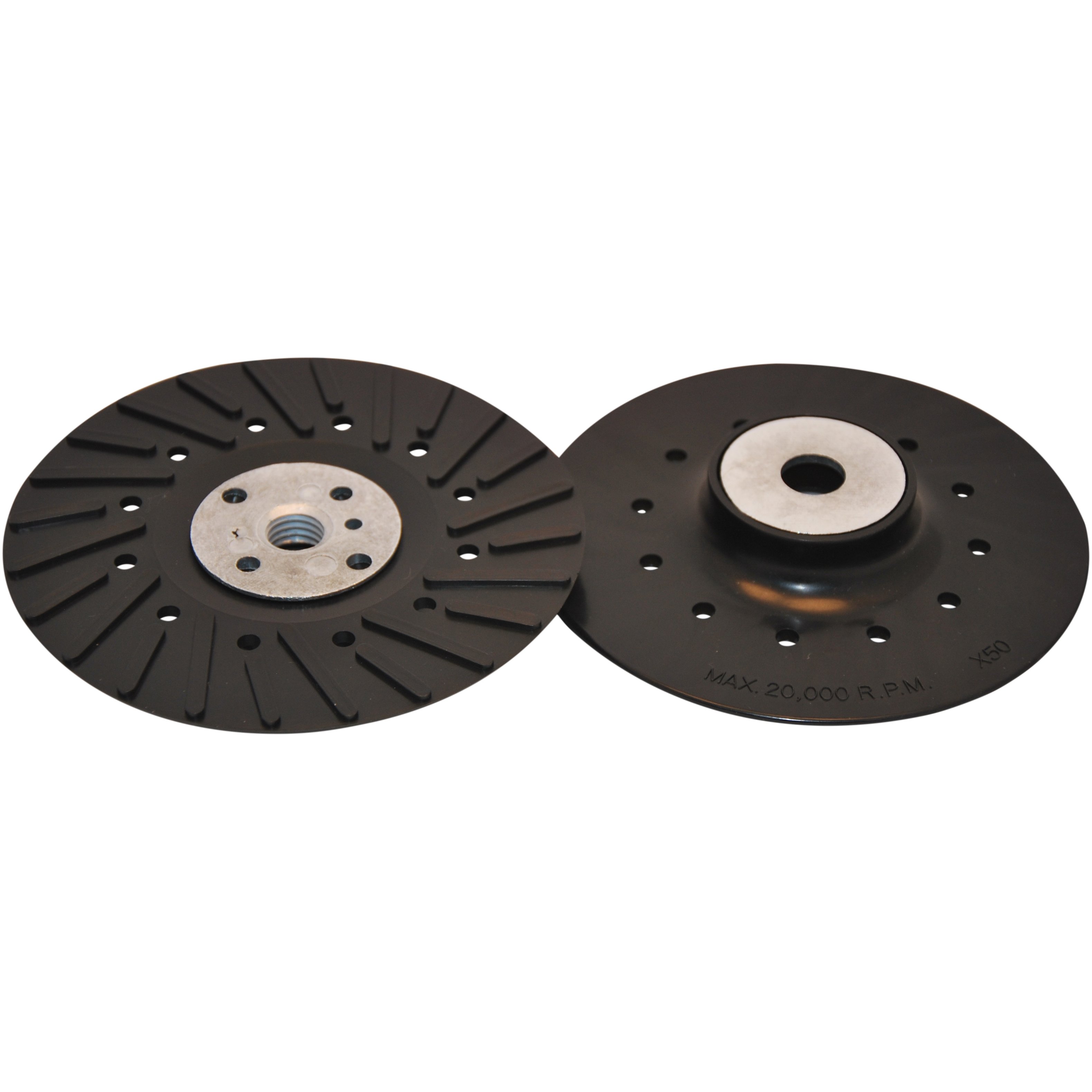 Bagskive Til 180mm Fiberskiver