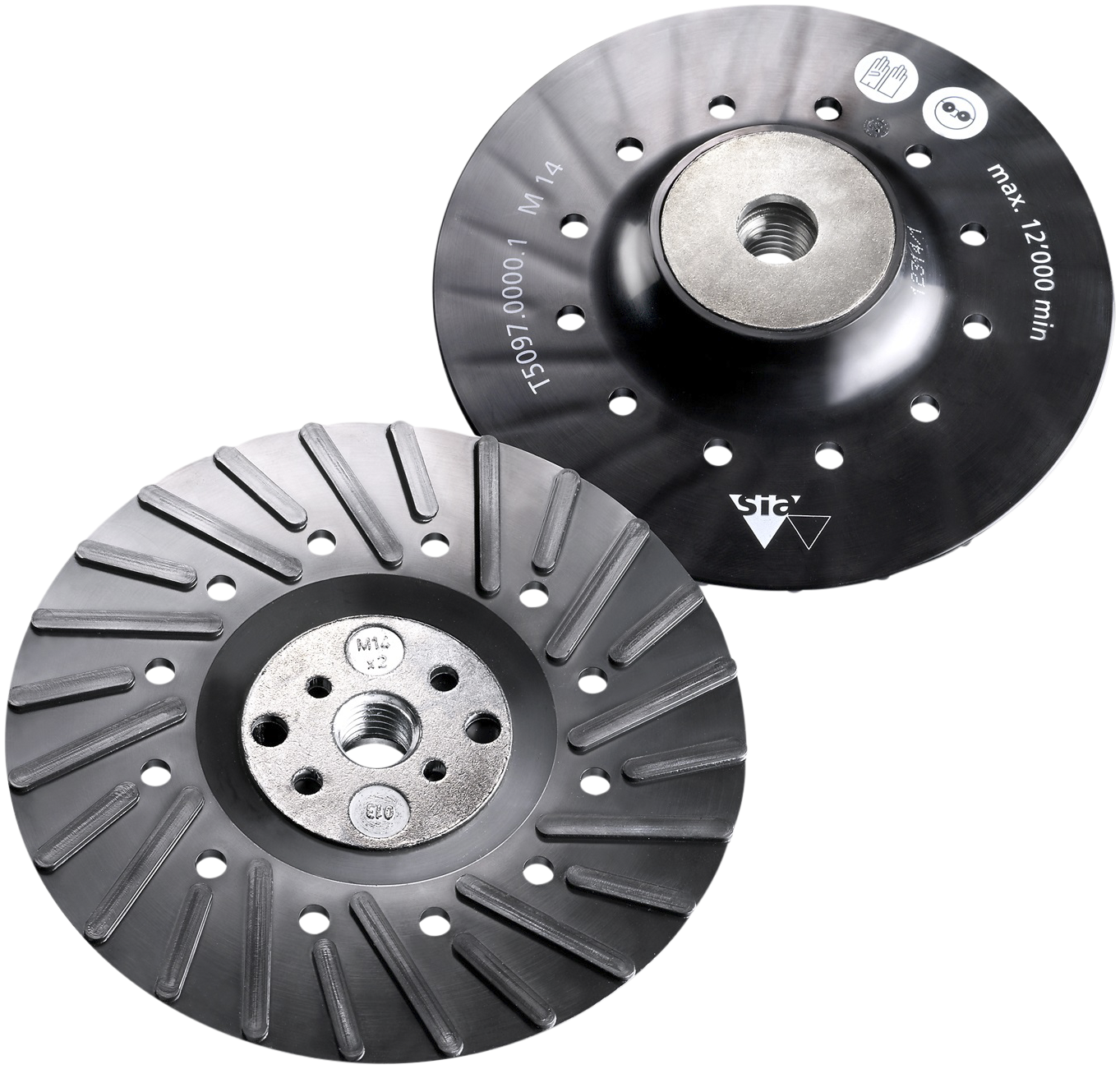 Bagskive Turbo ø115ã M14