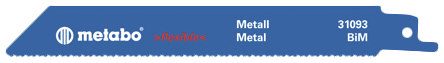 Bajonetsavkl  Til Metal 150mm Bim 14tpi Flex Pk