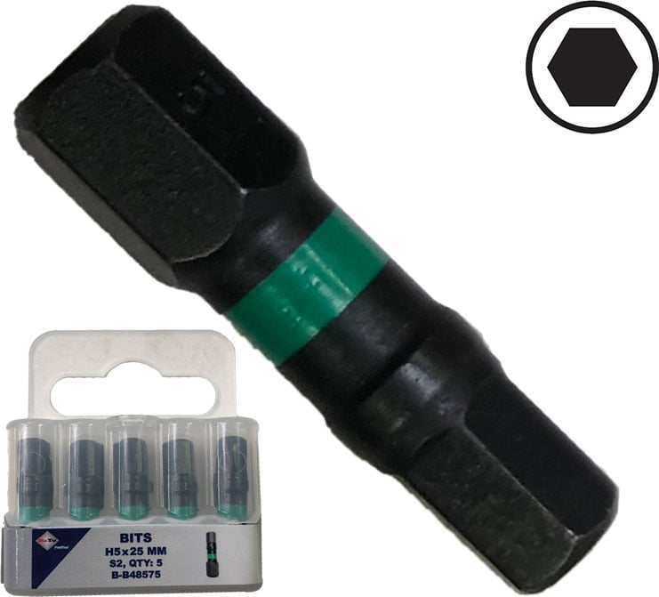 Bato     Quot  Bits Torsion S4 Slag 6kt  5mm   25mm