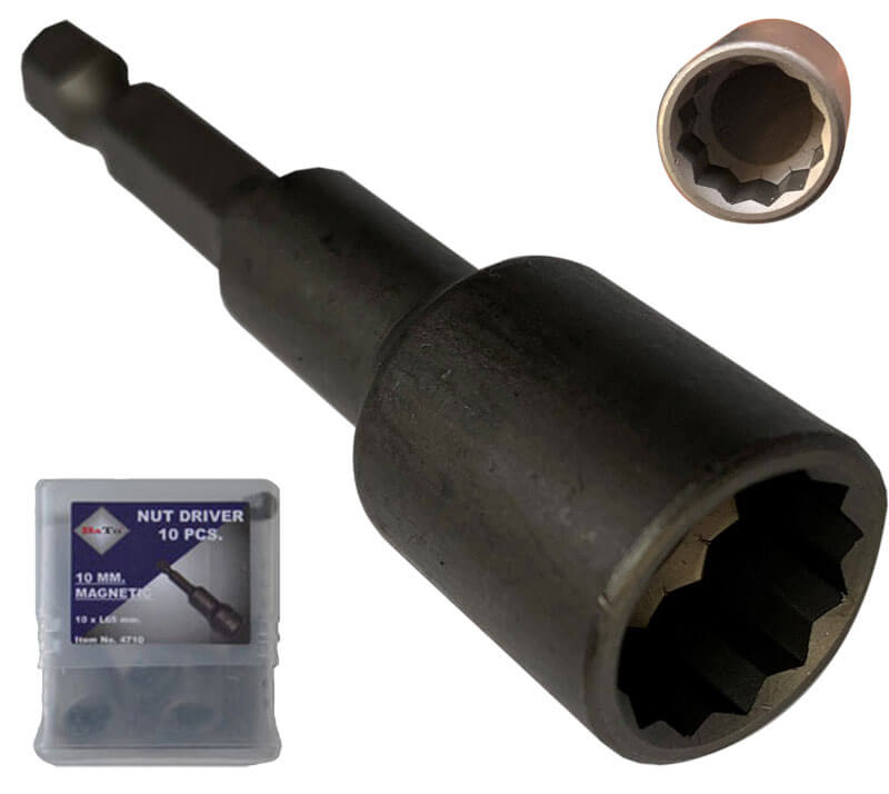Bato     Quot  Boltbits 12 Kt  11 Mm  10 Stk  Pk