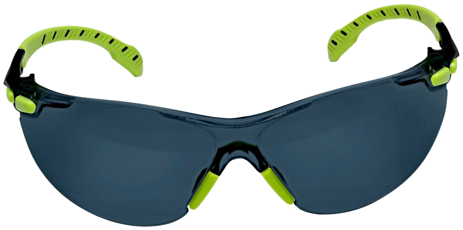 Besk Brille Solus 1000 Grøn Sort Stel Grå Glas
