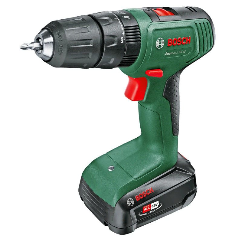 Bosch Akkuslagboremaskine Easy 18v 2x2 0ah 06039d8108