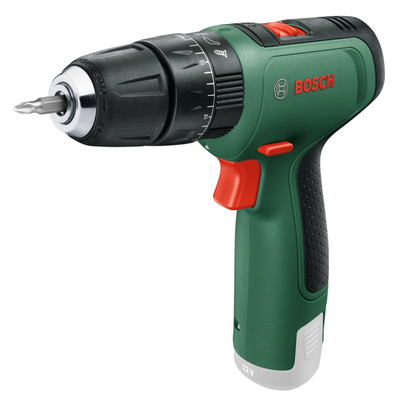 Bosch Akkuslagboremaskine 1200 12v 2x1 5ah 06039d3105