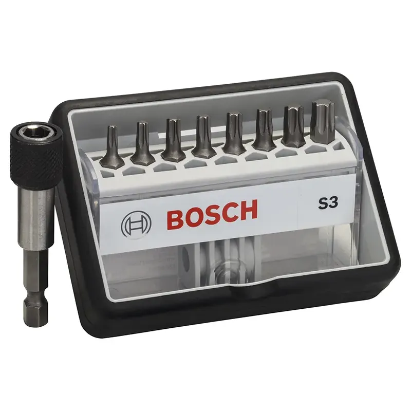 Bosch Bitssæt S3 T8 40 Xh Qh 25mm Stk 2607002562