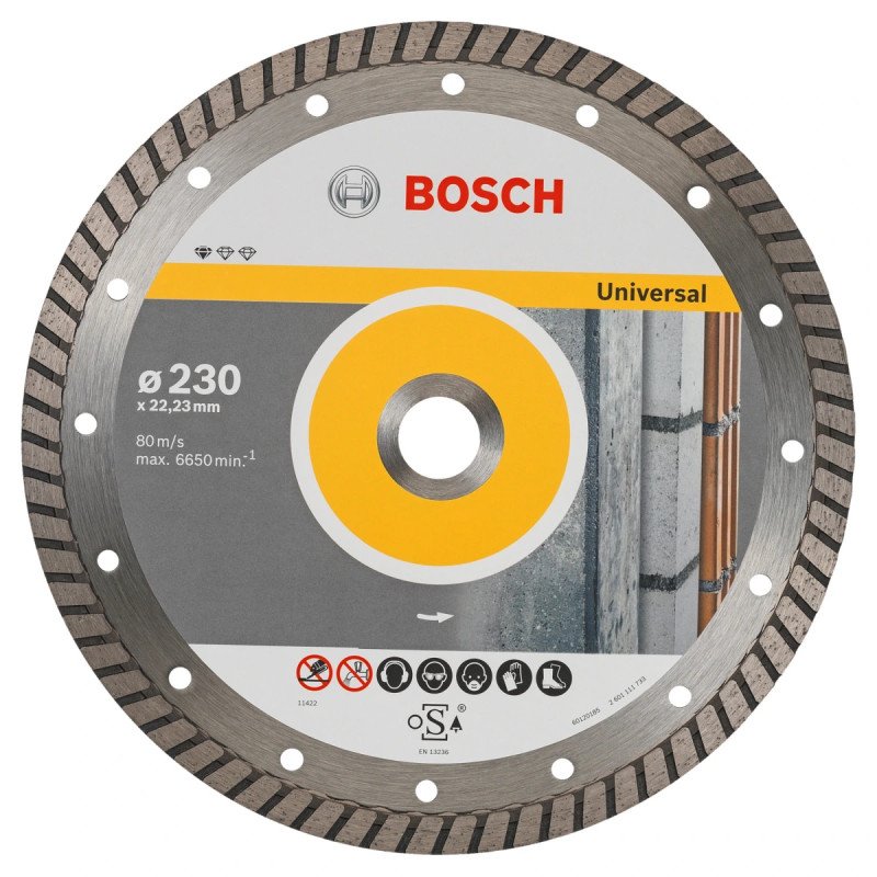 Bosch Diamantskæreskive 230x22 2mm Prof Univ- 2608602397