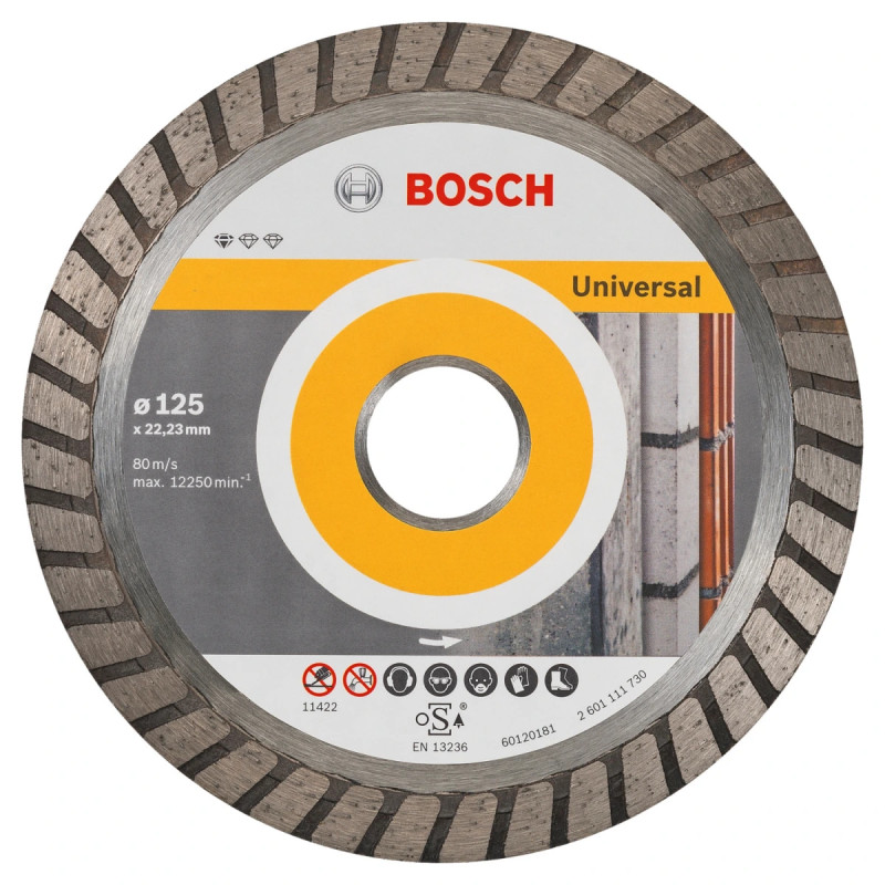 Bosch Diamantskæreskive 125x22 2mm Prof Univ- 2608602394
