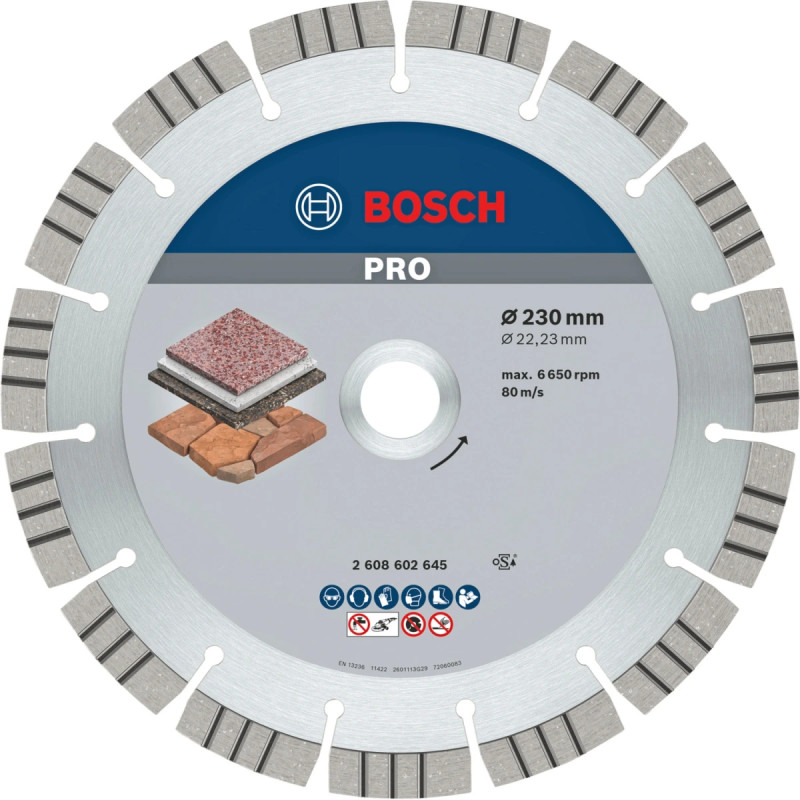 Bosch Diamantskive 230mm Best Stone 2608602645