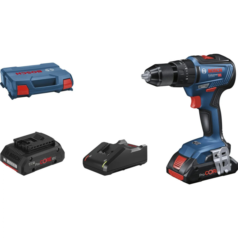 Bosch Gsr 18v-55 Akku Bore- Skruemaskine 06019h5206