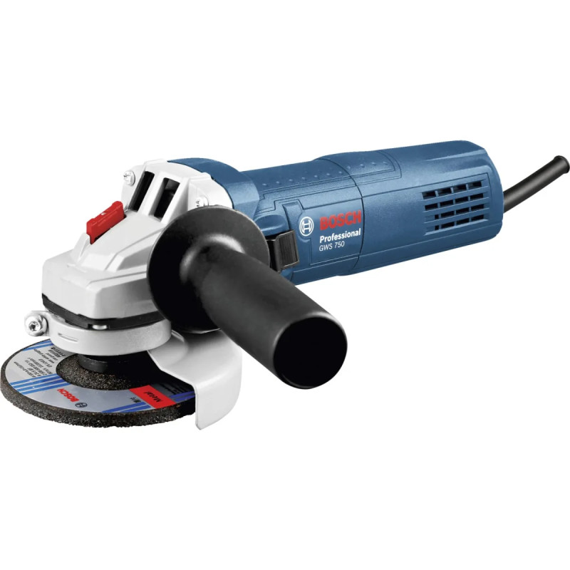 Bosch Gws 750  125 Mm  Vinkelsliber 0601394001