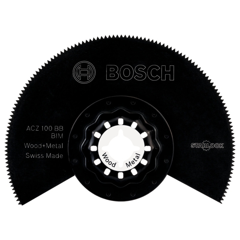 Bosch Savklinge Acz100bb Rund 100mm Woodmetal 2608661633