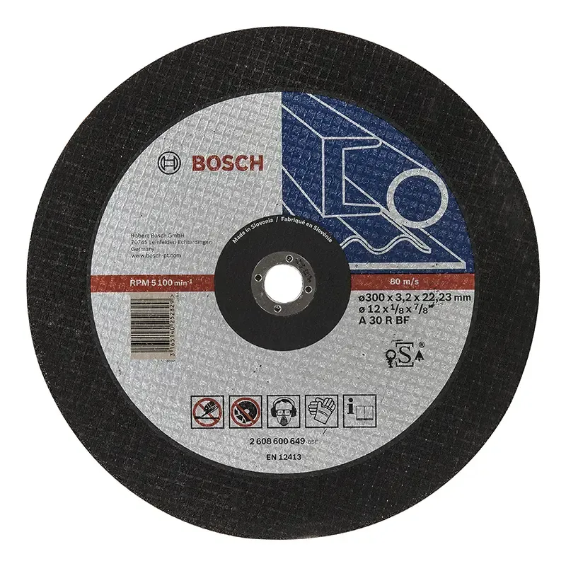 Bosch Skæreskive Lige 300x3 Metal 2608600649