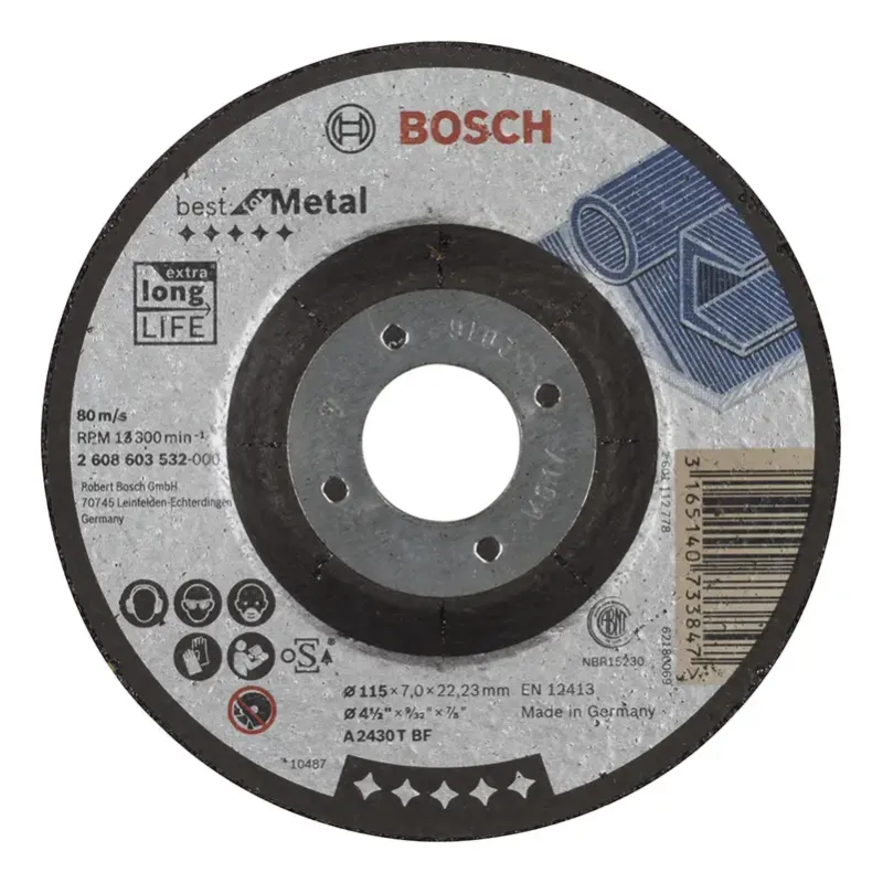 Bosch Skruppeskive A2430t 115x7mm 2608603532