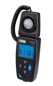 Ca1110 Luxmeter Med Loggefunktion Og Stor Hukommelse