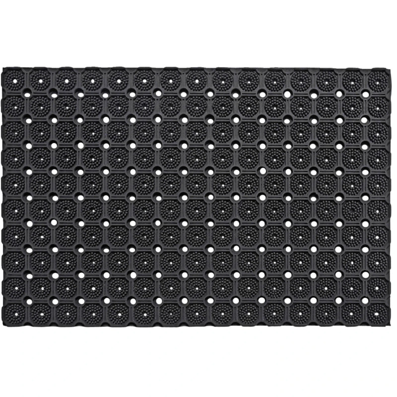 Clean Carpet Pico Gummimåtte 810910 Sort     40cmx10mmx60cm