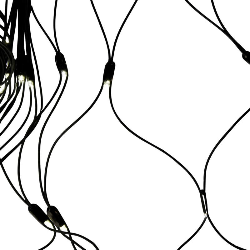 Dga Lysnet 80led Mørkegrøn  100x150cm 23141016