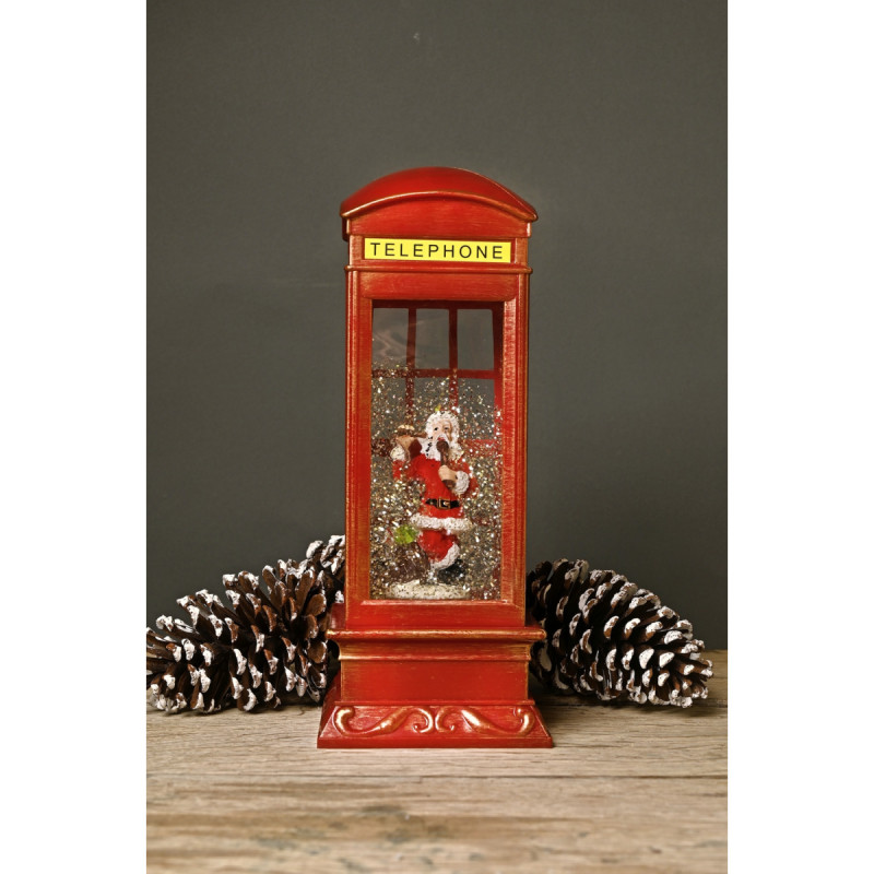 Dga Nisselampe  10 5x10 5x26cm Tlf Boks Med Lys Rød 24951035