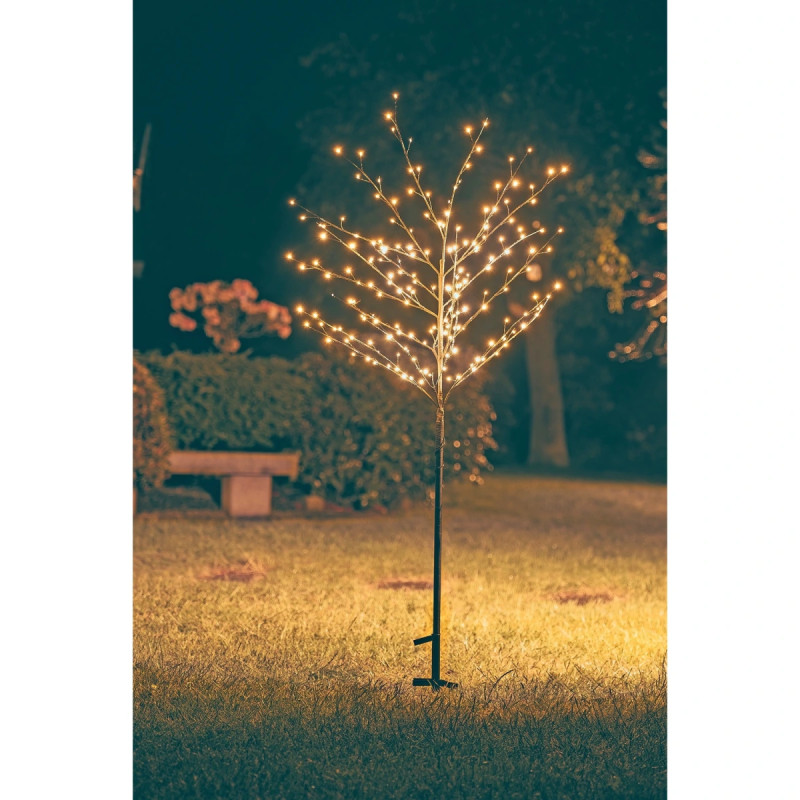 Dga Træ 200led Sort 170cm 31v Ip4431v Ip44 18271181