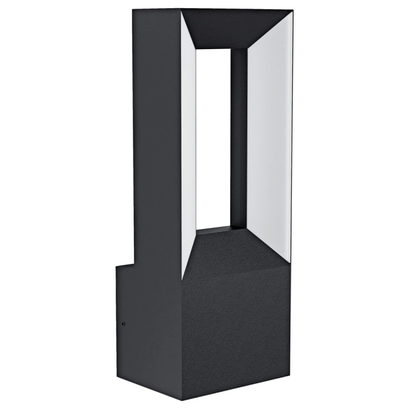 Eglo Riforano Ude Væg 2x5w 2x550lm 3000k Ip44 Sort Udendørslampe 98725