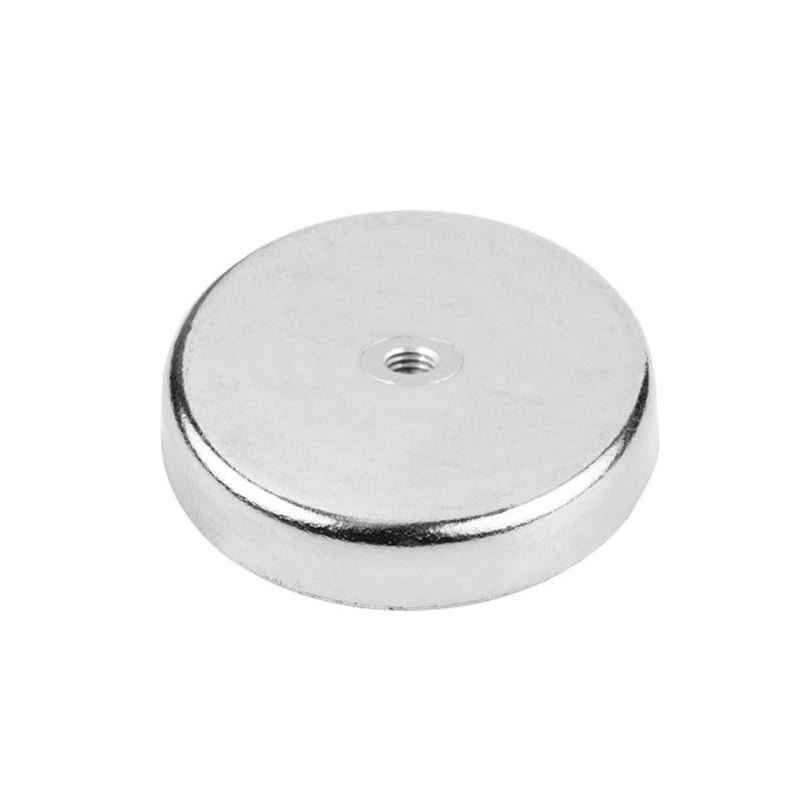Ferrit Pottemagnet ø50 Mm Med M6 Gevindhul 170n