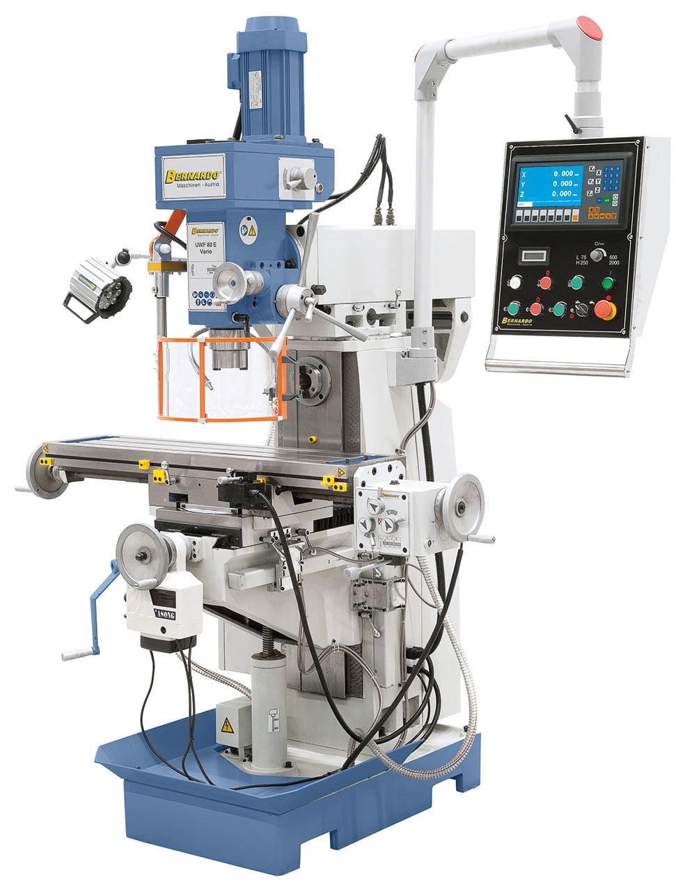 Fræsemaskine Uwf 80 Vario Inkl -akset Digital Es-12 3x400v