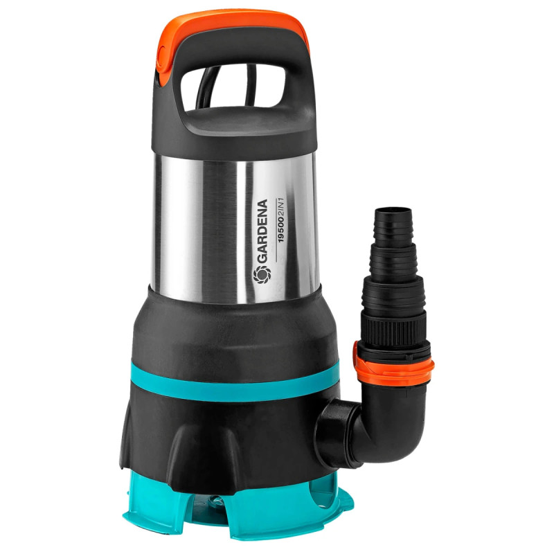 Gardena Elektrisk Dykpumpe 19500 Aquasensor Til Rent Urent Vand 09049-20