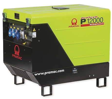Generator  -12000 Støjdæmpet 230v  Benzin