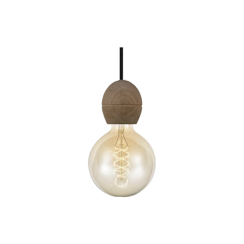 Halo Design Light Fatningssæt E27 Mørk-træ 716814
