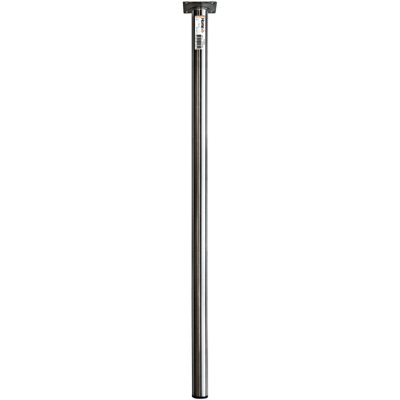 Home-it Bordben 70 Cm  Dia  30 Mm  Børstet Stål