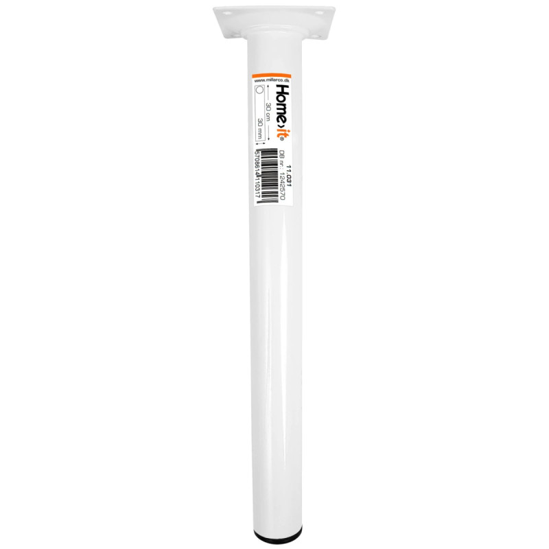 Home-it Bordben 30 Cm  Dia  30 Mm  Hvid