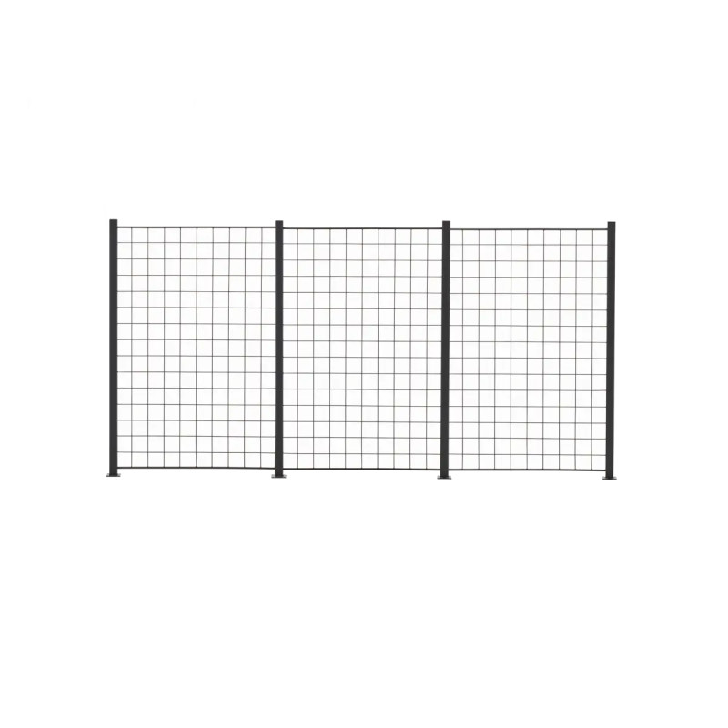 Hortus Espalier   Fag 150   100 Cm Inkl    Alustolper 158 Cm Antracitgrå