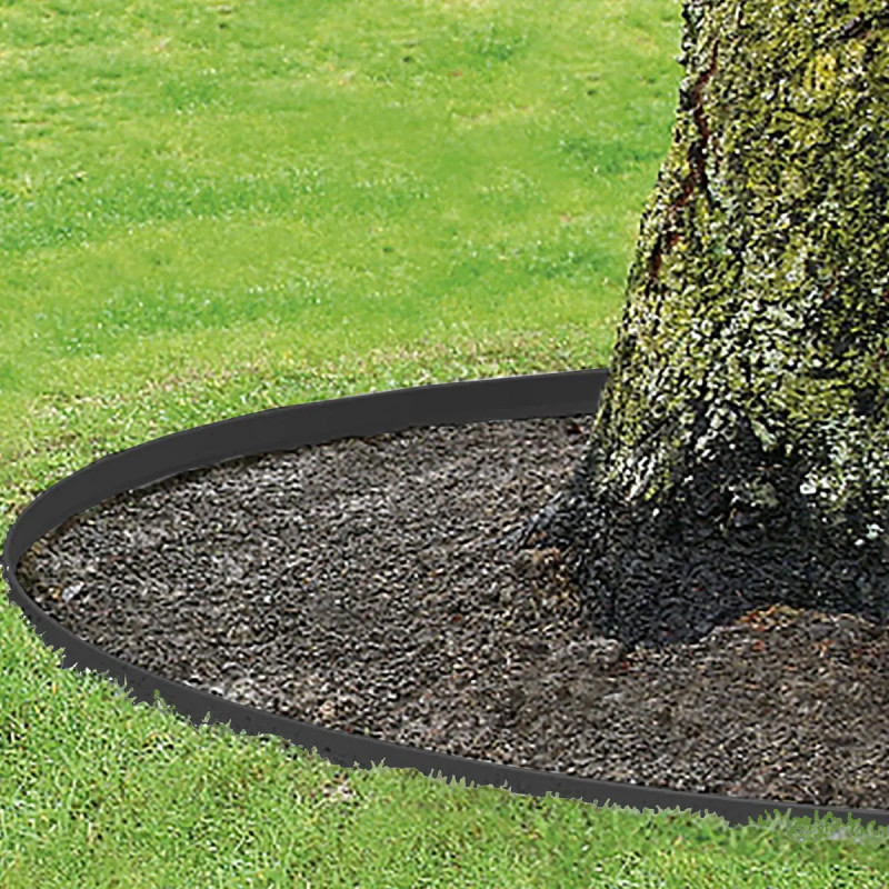 Hortus Metal-bedafgrænser 13   118 Cm     Stk    Sort