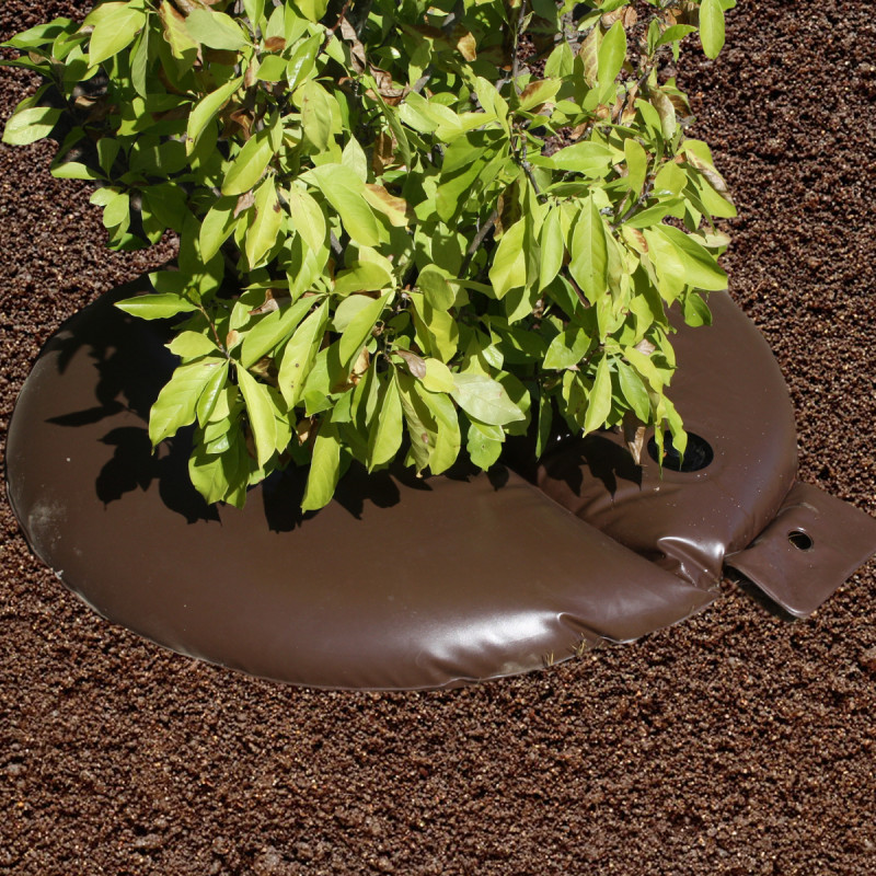 Hortus Rund Vandingspose Pvc 75     Brun
