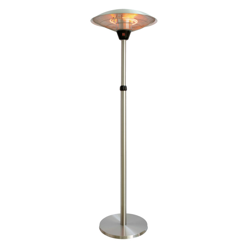 Hortus Terrassevarmer 2100   Gulvmodel   Sølv