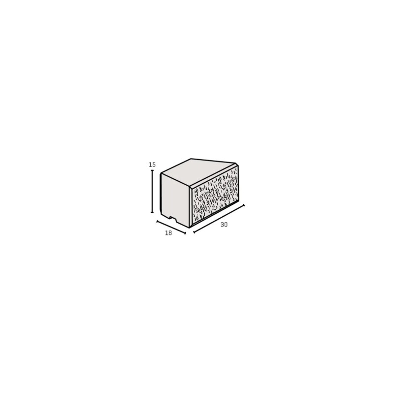 Ibf Easyblokke Afdækning Grå 15x18x18 29 5cm