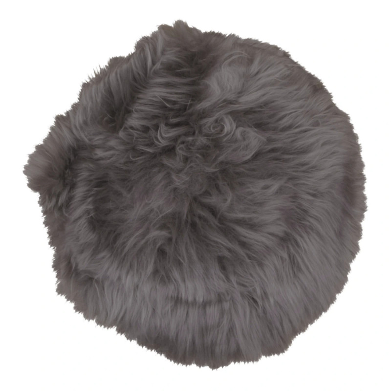 Imiteret Lammmeskindshynde Mushroom ø35 Cm 3981142
