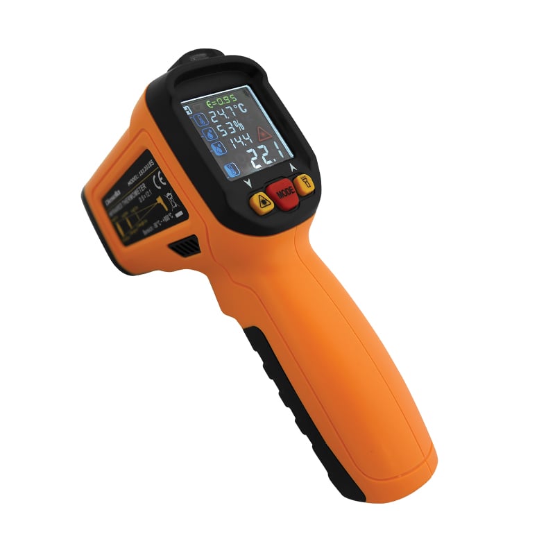 Infrarødt Termometer Med Cirkulær Laser -30â -800â