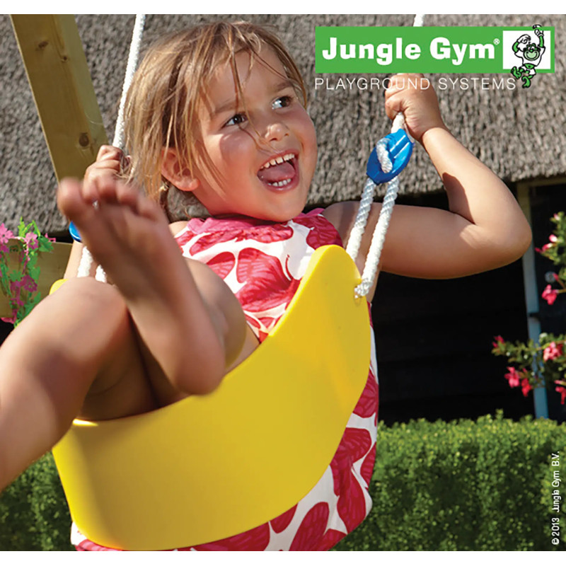 Jungle Gym Sling Swing Komplet Kit   Gul