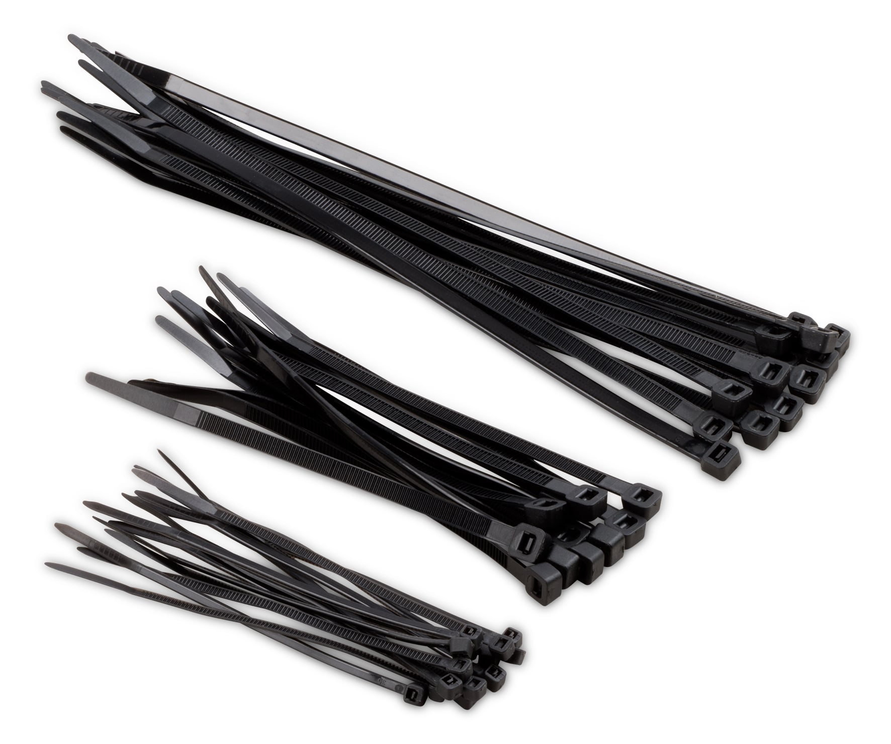 Kabelstrips Sort 300 Mm 25 Stk