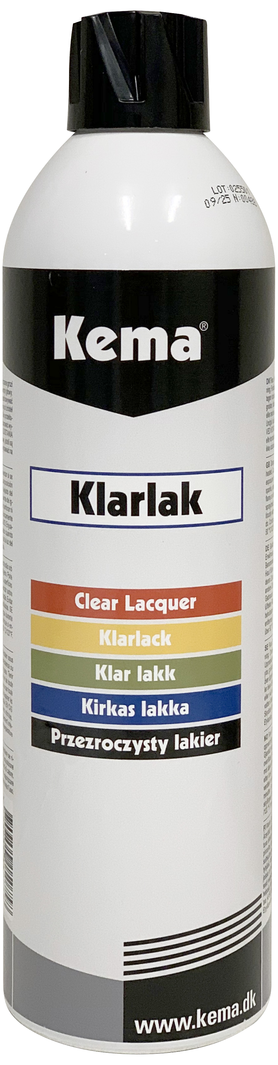 Kema Klar Industrilak Spray 500ml