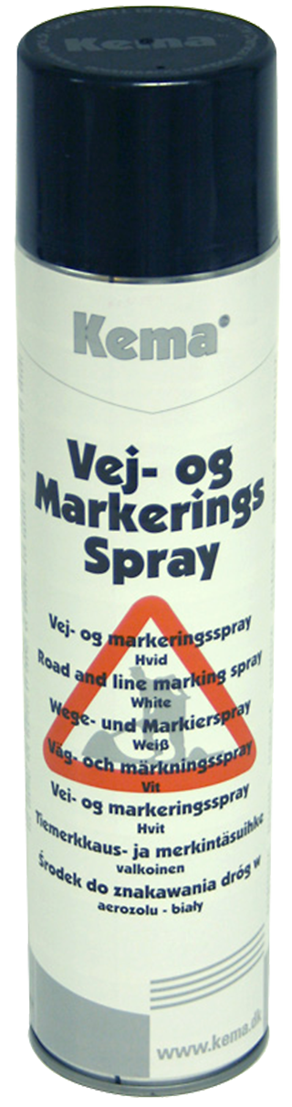 Kema Vej- Og Mark Spray Hvid 600ml